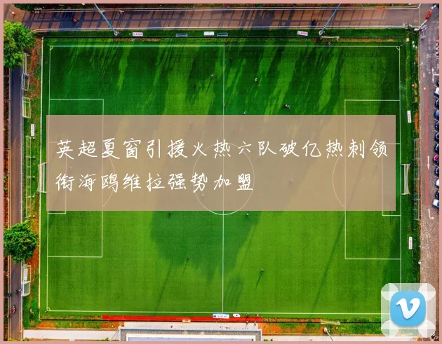 英超夏窗引援火热六队破亿热刺领衔海鸥维拉强势加盟